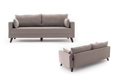 Bella Soft 3-Zitsbank, Creme