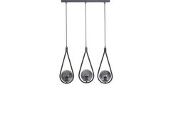 Siena 3-Light Pendant, Chrome