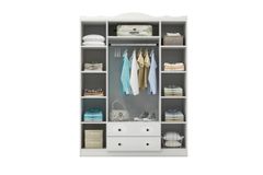 Lavinia 4 Door Children's Wardrobe