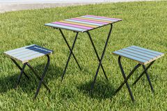 Bino Balkonset, Blauw