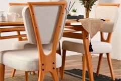 Palace Scandinavische Stoel, Crème