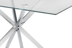 Sperrin Metalen Eettafel, Zilver