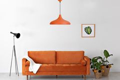 Bellezza Champion Chandelier, Orange