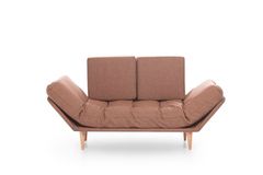 Futon Nina 2-Zitsbank, Lichtbruin