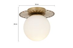 Apliqa Harken Hanglamp Mat Goud