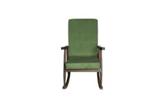 Asedia Trend Schommelstoel, Groen & Walnoot