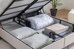 Luna Arche Boxspring Set, 160x200 cm, Creme