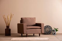 Pafu Lungo Fauteuil, Lichtbruin