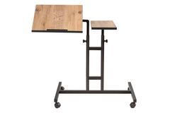 Glen Letter Laptoptafel, Pijnboom en Zwart