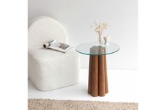 Pieneta Side Table, Walnut