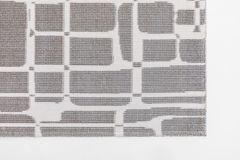 Nishi Machinetapijt, 80x150 cm, Grijs