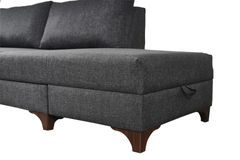 Masse Hoekbank Rechts, Antraciet