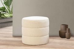 Relax Teddy Poef, Wit