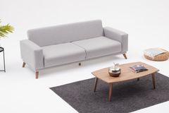 Lego 3-Zitsbank met slaapfunctie, Grijs