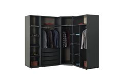 Aura Hoekkledingkast met 1 Deur