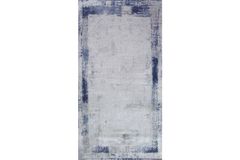 Vauxhall Patterned Woven Rug, 160 x 230 cm, Blue