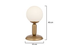 Arlo Tafellamp, Mat Goud