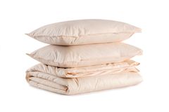 Luna Simply Colors Dekbedovertrekset van Gewassen Katoen, Poeder, Tweepersoons