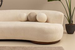 Laila 3-Zitsbank, Creme