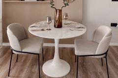 Tulip Marmeren Tafel, Wit