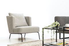 Stoere Fauteuil, Creme