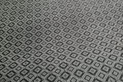 Kitchen Line Heart Pattern Rug, 150 x 200 cm, Black