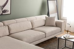 Jivago Hoekbank Links, Ecru