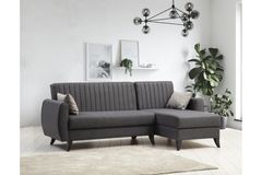 Alcoon Hoekbank en Fauteuil, Donkergrijs
