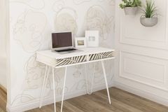 Illia Desk, White