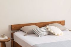 Berlin Bedframe, 120x200 cm, Walnoot