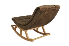 Asedia Maeve Schommelstoel, Bruin & Natuurlijke Kleur