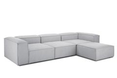 Frid Modulaire Hoekbank, Lichtblauw