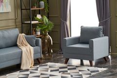 Bella Soft Fauteuil, Blauw