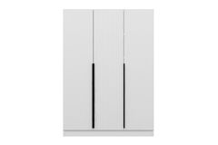 Tideway Kledingkast met 3 Deuren, 210 cm, Wit