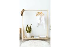Syl Clothes Rail Rack, 148 cm, Natural