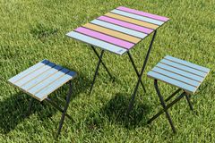 Bino Balkonset, Blauw