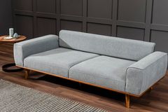 Merina 3-Zitsbank In Chenille, Grijs