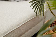 Berlin Hoekbank Rechts, Creme&Gold