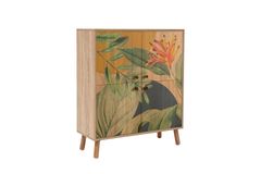 Saka Multifunctionele Kast met Houten Poten