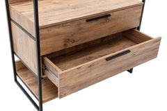 Dynamic Kledingkastmodule met 1 Vak en 2 Lades, 12