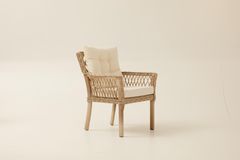 Pirus Rattan 2+1+1 Tuinloungeset, Beige
