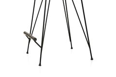 Poyraz Barstoel Met Arm, Bruin