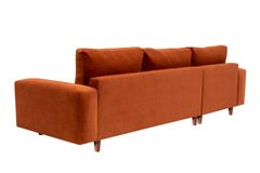 Merlin Mini Corner Sofa, Tile Red