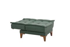 Kelly Fauteuil In Linnen Stof, Groen