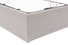 Luna Sage Boxspring Set, 90x190 cm, Grijs