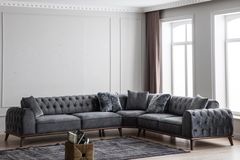 Jazz Hoekbank Links, Antraciet