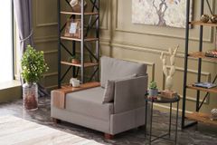 Fly Fauteuil, Rechts, Creme