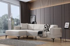 Horizont Hoekbank Links, Creme