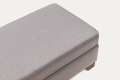 Linda Footstool, Grey