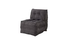 Mocca Opklapbare Fauteuil, Antraciet
